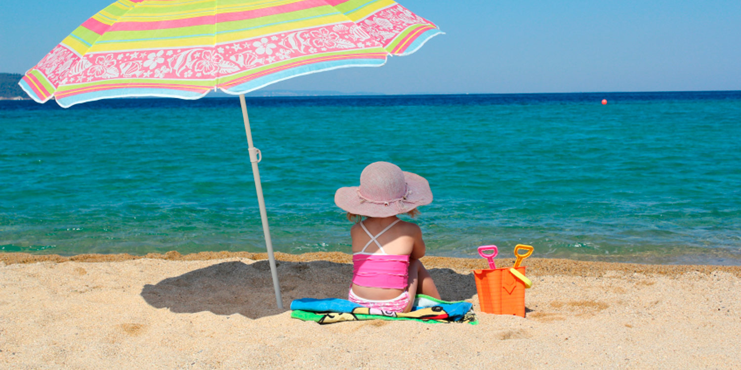 slide-girl-on-beach